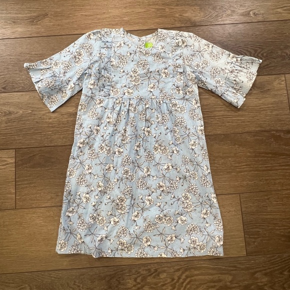 Classic Whimsy Girls Olivia Dress, Light Blue, Floral, Size 8, Spring, Easter - Picture 1 of 10